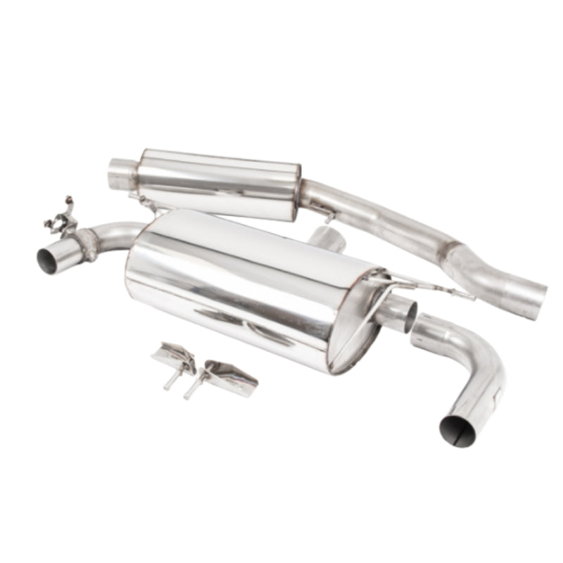 BMW M240i - Milltek Duplex Performance Auspuff Anlage ab OPF Burnt Titanium